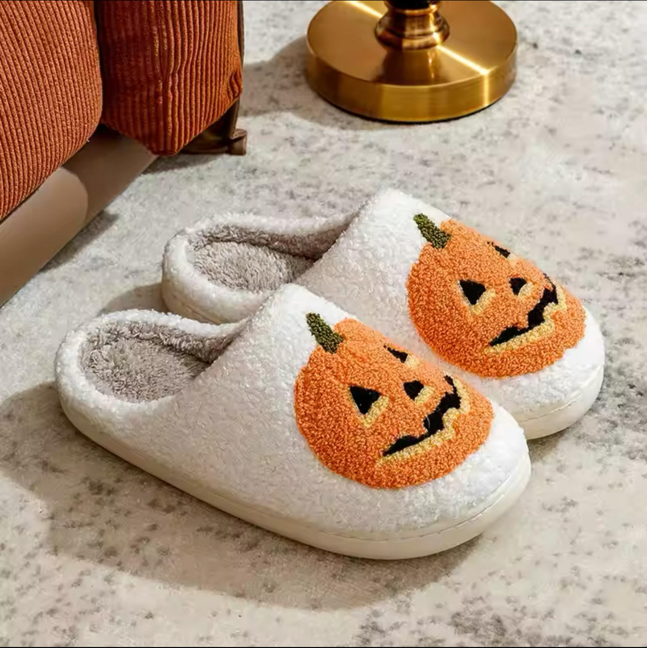 Jack-o'-Comfort Slippers